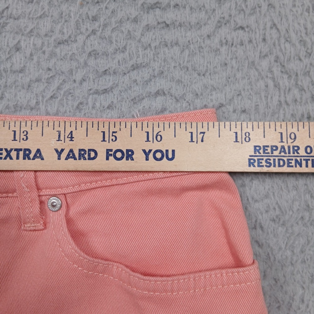 Gloria Vanderbilt Amanda Women's 16 Coral Cropped‎ Jeans Slimming Effect - Picture 6 of 7
